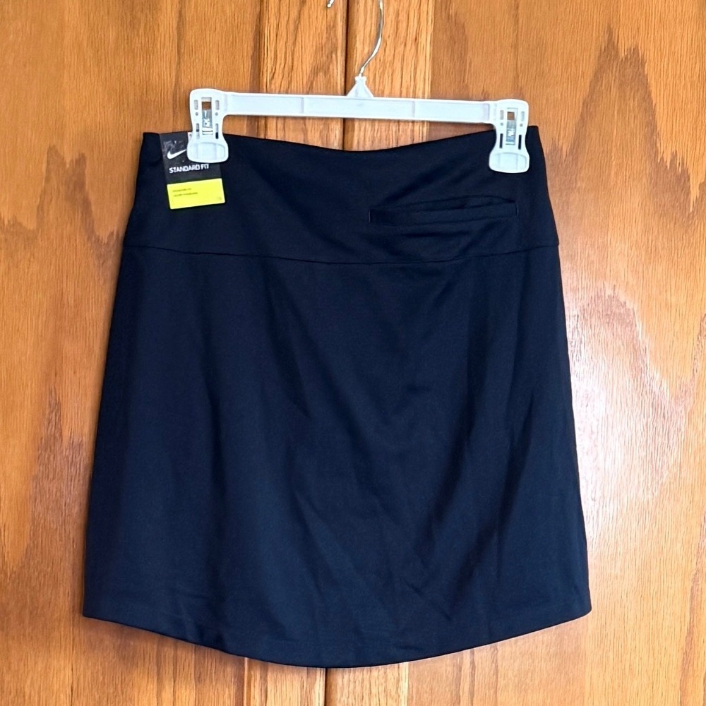 Nike Dry Golf Skort Womens Black Dri-FIT Standard Fit Athletic Skirt NWT Size S - Picture 5 of 10